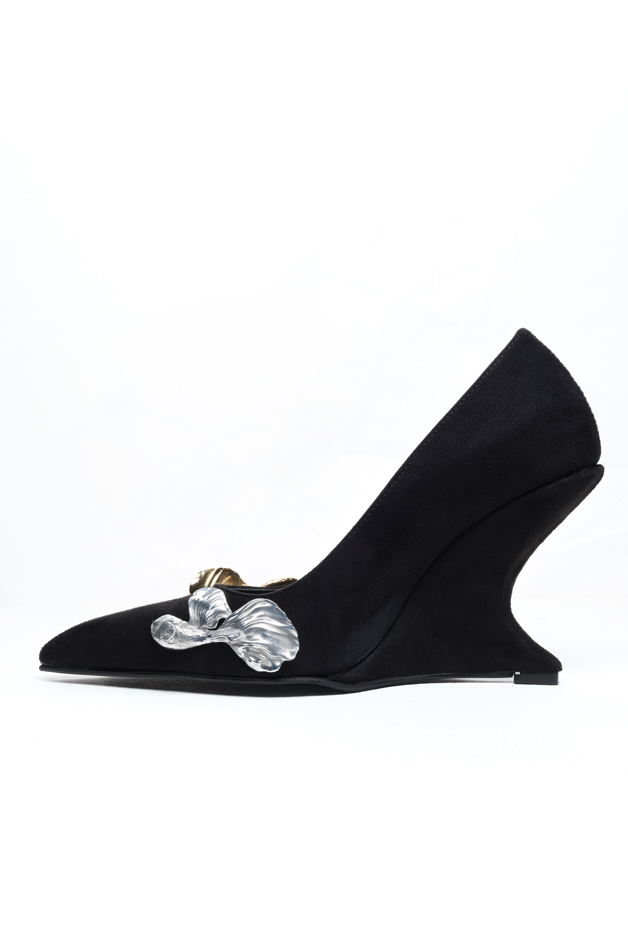 Flux – Siyah Metal Aksesuarlı Pump